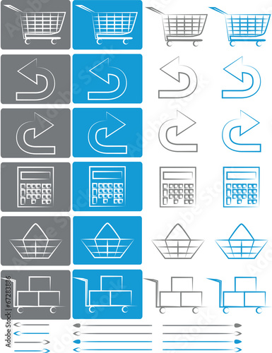 Small set of icons for e-shops vol.5