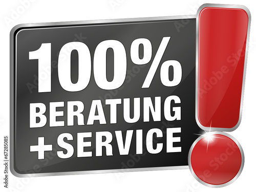 100% Beratung und Service