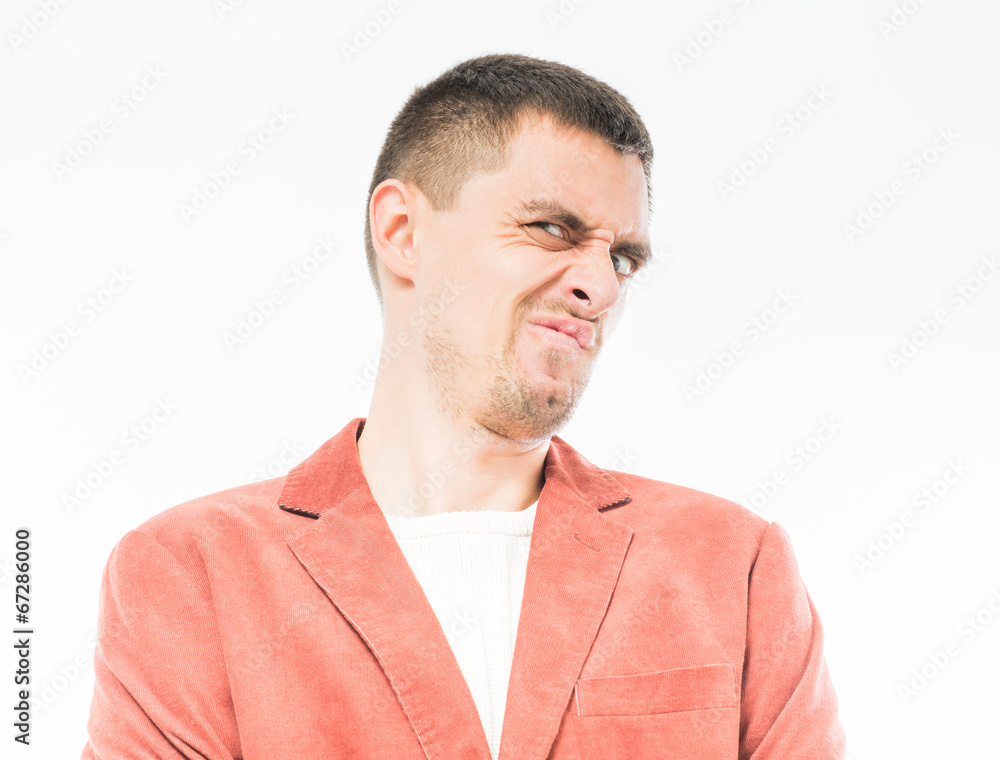 Unhappy man Unhappy man