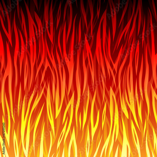 Vector fire background