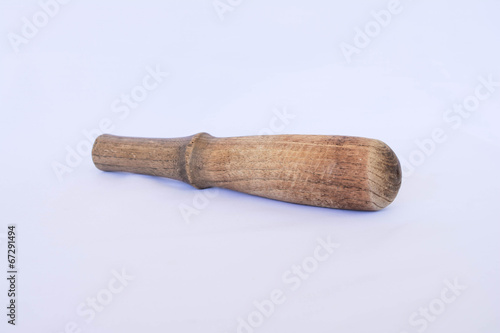 wooden pestle