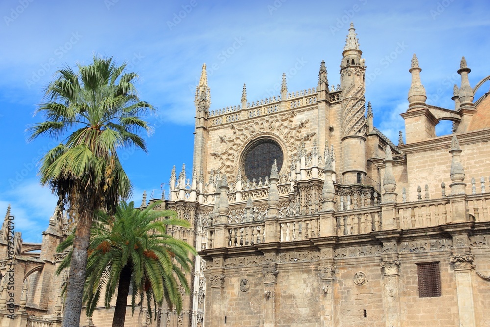 Seville cathedral, Andalusia, Spain