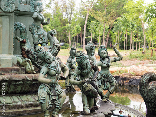 Khmer arts in the Ancient City , Thailand. photo