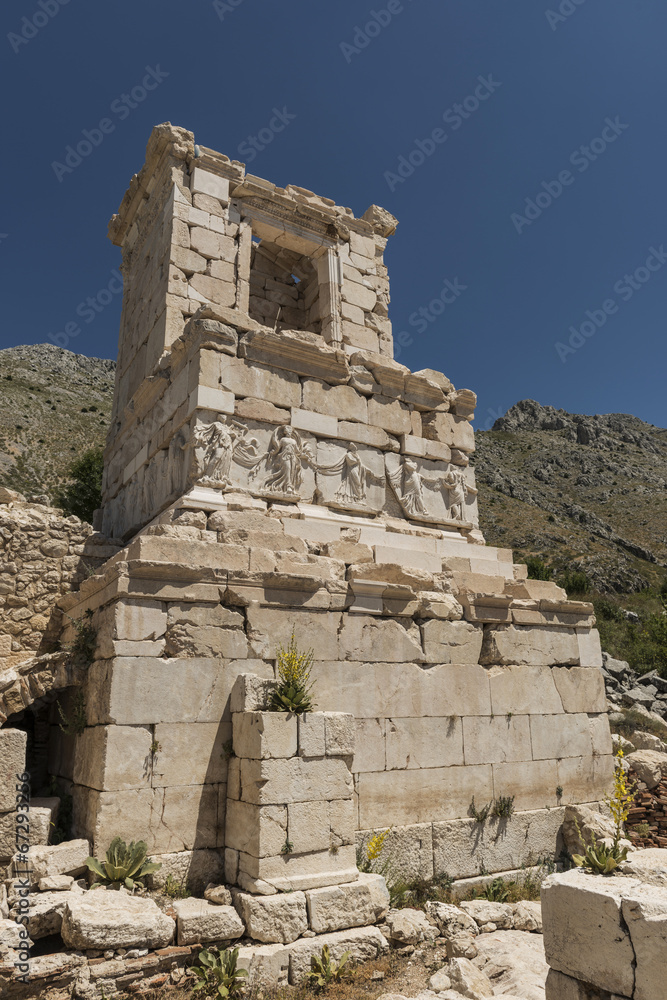 Antonine Nymphaeum at Sagalassos, Turkey