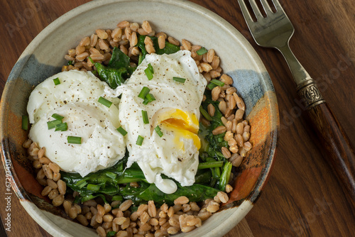 Fotografie Poached eggs