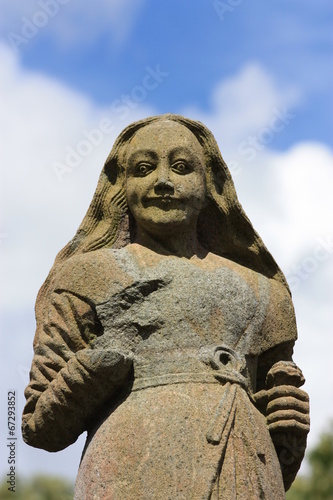 Statue - Château de Trécesson photo