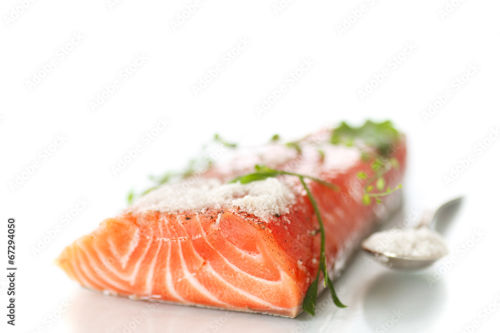 salted salmon