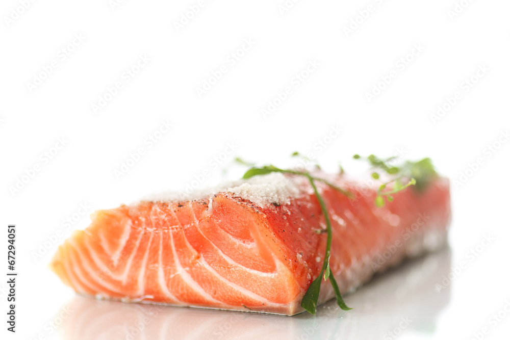 salted salmon