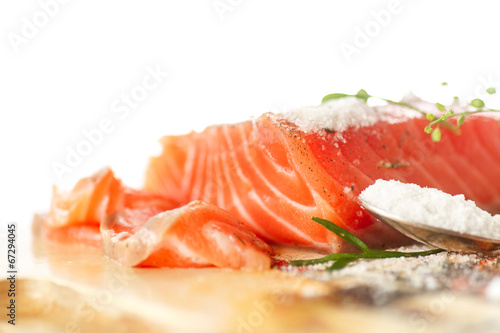 salted salmon