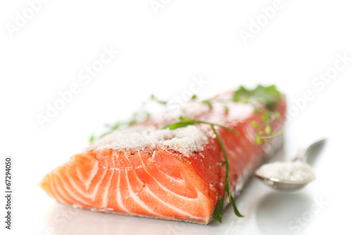 salted salmon