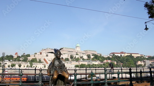 Little Princess statue Budapest Hungary