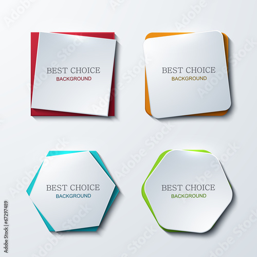 Vector moder banners element design.
