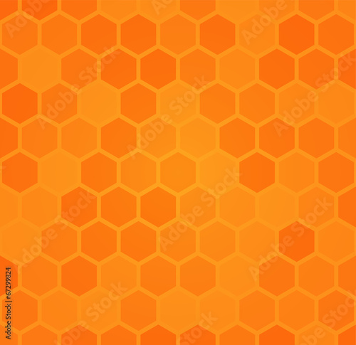 Abstract hexagonal honeycomb background
