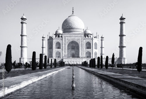 Taj Mahal in India, Agra, Uttar Pradesh, Asia