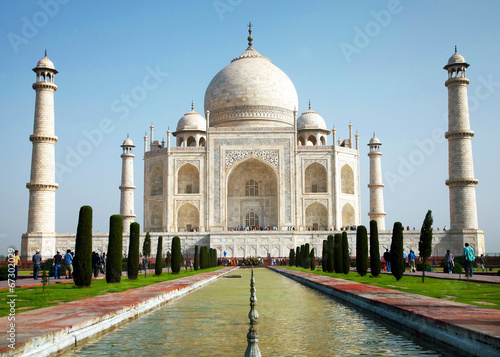 Taj Mahal in Agra, Uttar Pradesh, India