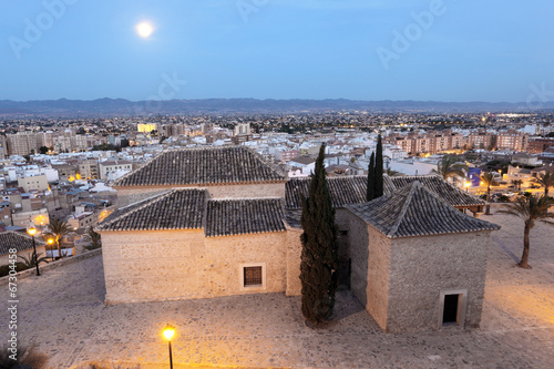 Old town of Lorca, province of Murcia, Spain photo