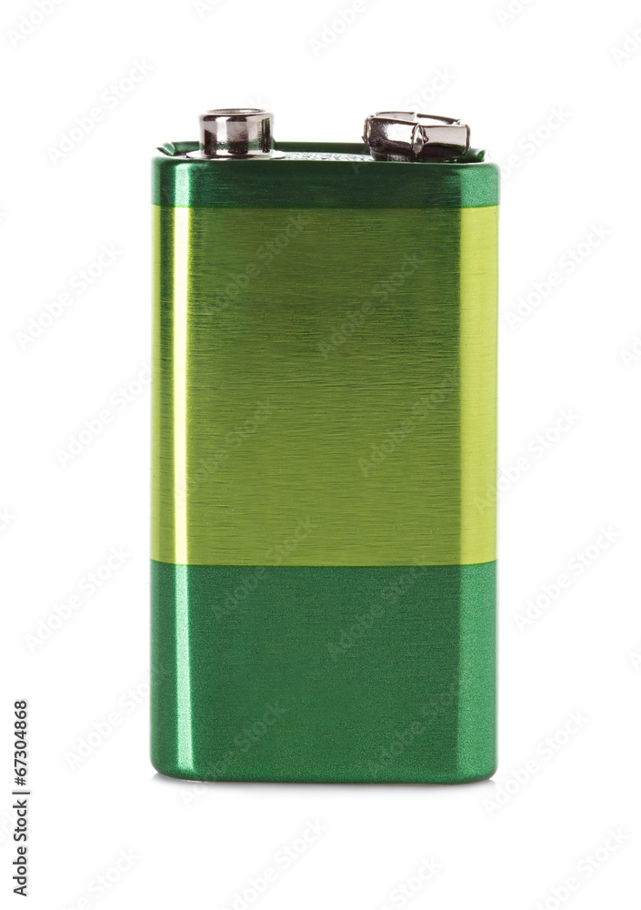 battery isolated on white background battery isolated on white background