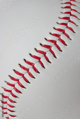 Baseball detail close-up