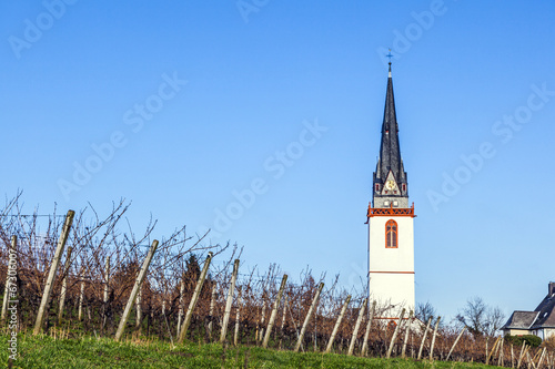 tower of st. Martin church in Eltville Erbach photo