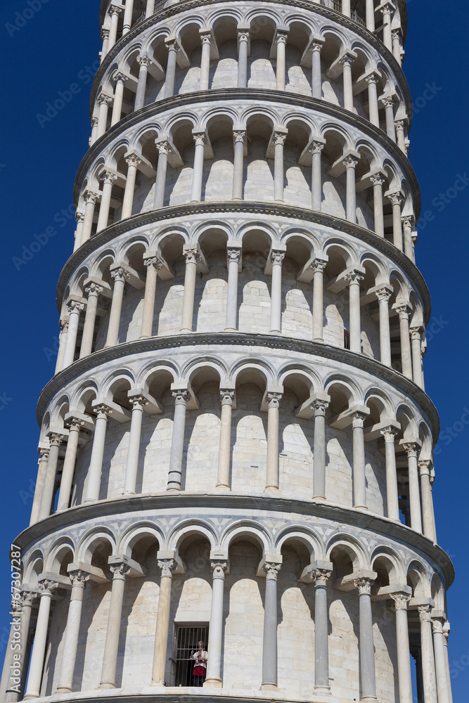 Pisa tower, Piazza dei Miracoli, Pisa, Tuscany, Italy