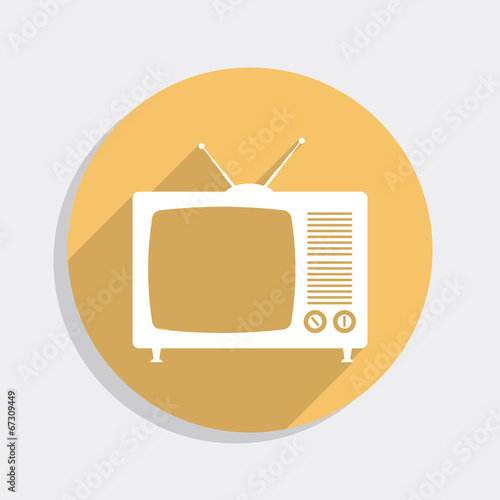 TV vector icon