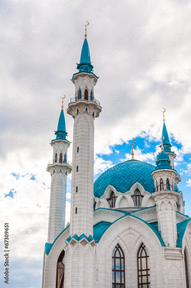 The Kul Sharif Mosque in Kazan Kremlin, Tatarstan, Russia