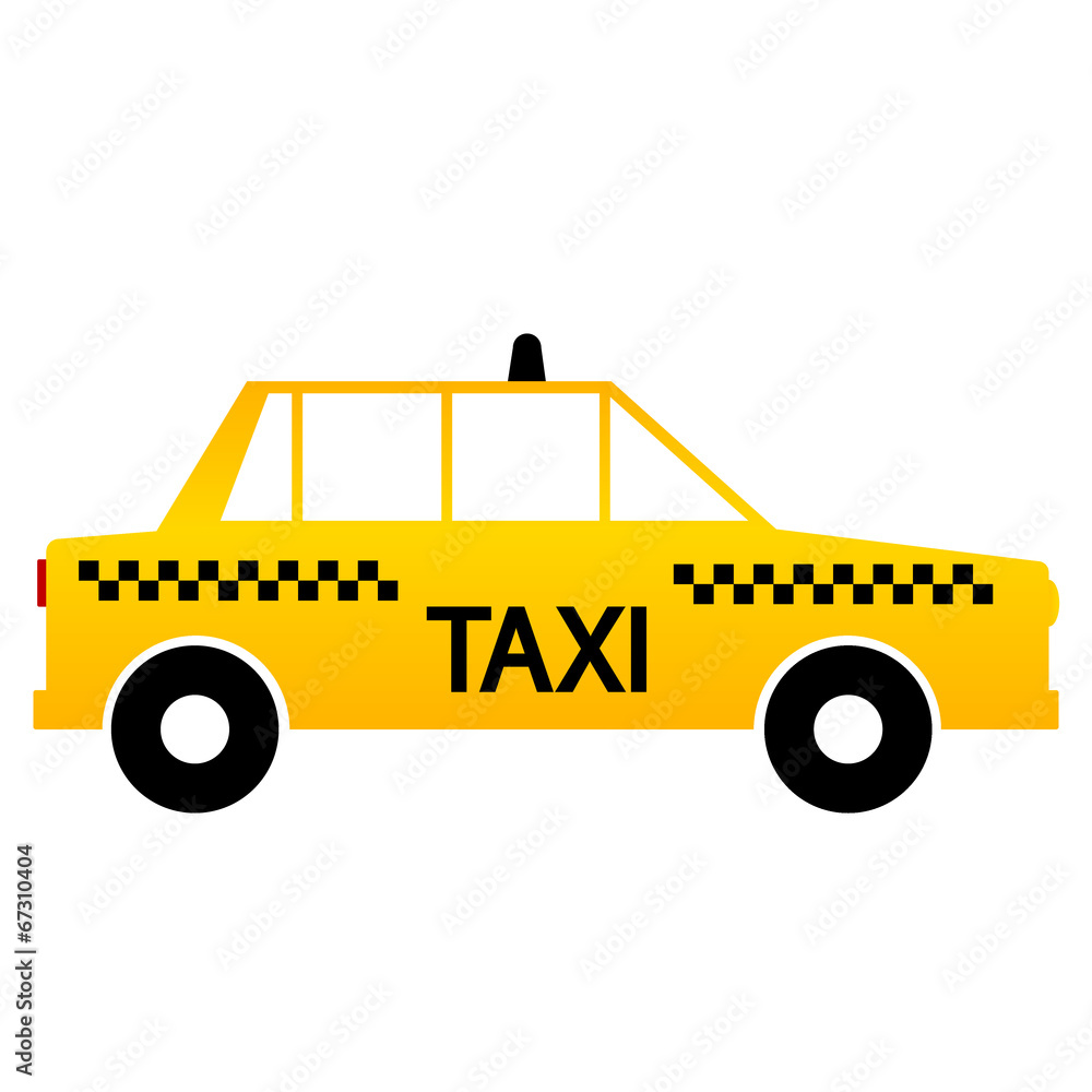Taxi car icon Taxi car icon