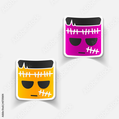 realistic design element: zombie