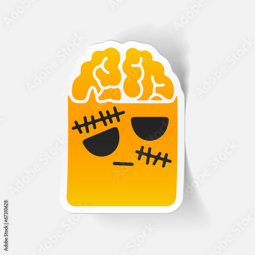 realistic design element: zombie