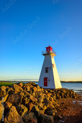 Vászonkép Lighthouse in Charlottetown