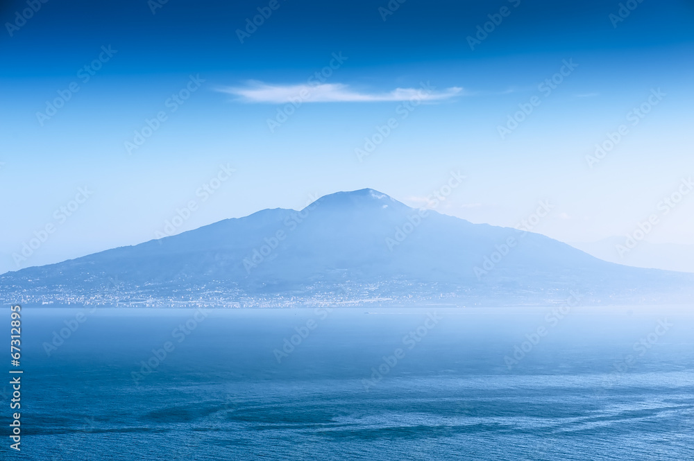 Vesuvius from Amalfi