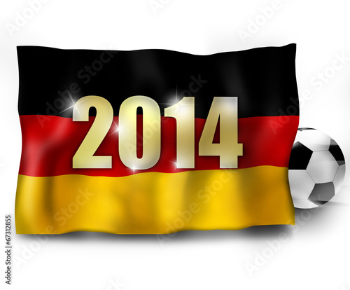 Football Soccer Flag Design