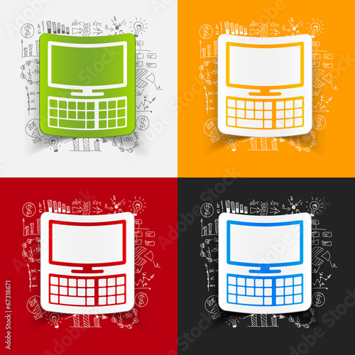 Drawing business formulas: computer