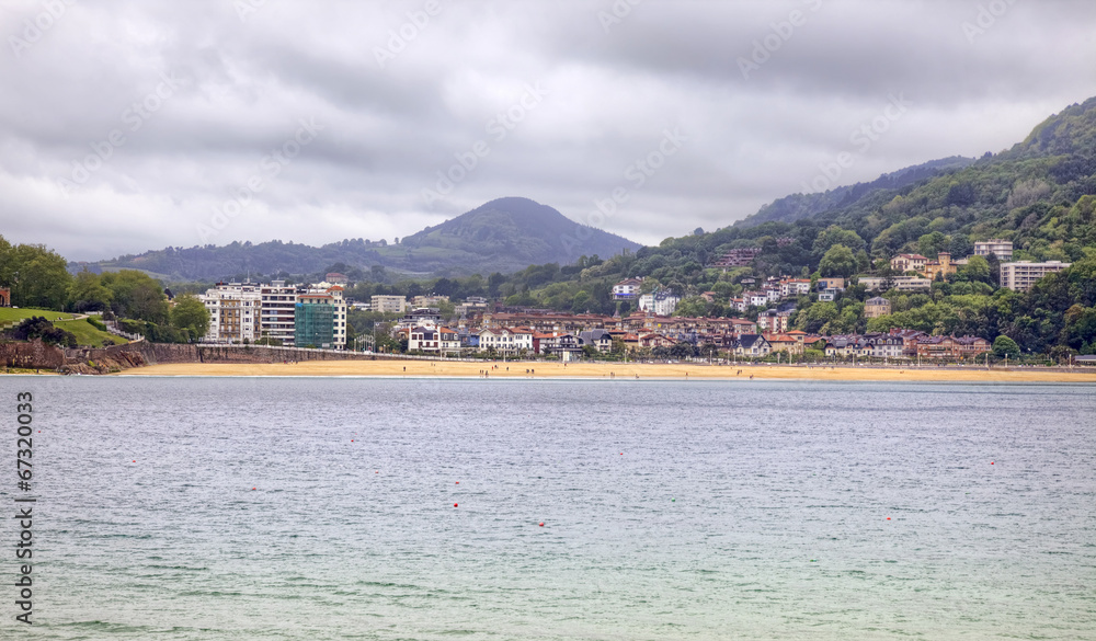 Fototapeta premium San Sebastian. Cityscape. European Capital of Culture