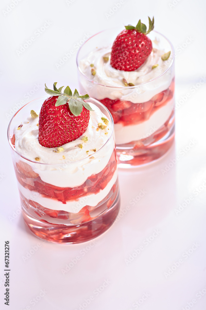 quark with strawberries quark with strawberries