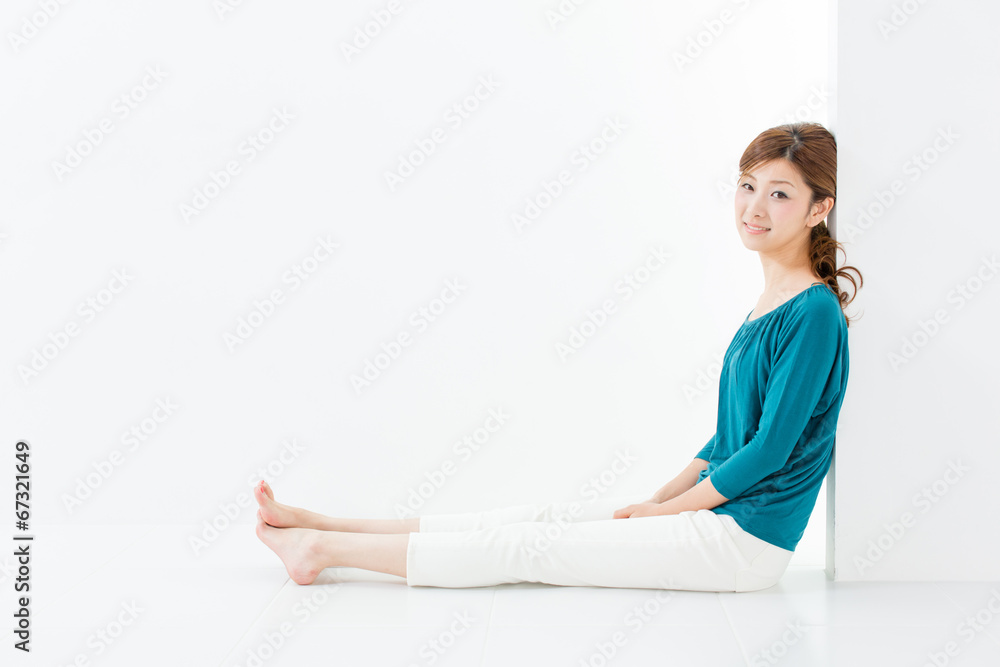 young asian woman lifestyle image