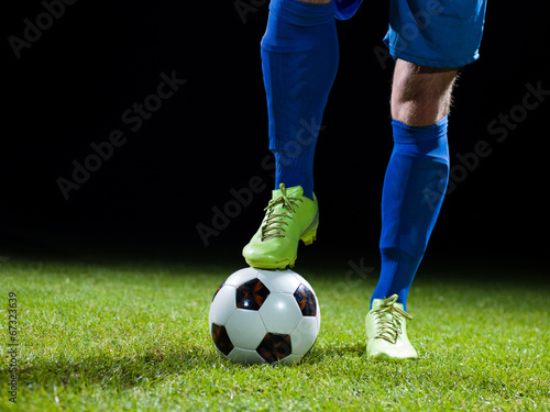Fototapeta Naklejka Na Ścianę i Meble -  soccer player