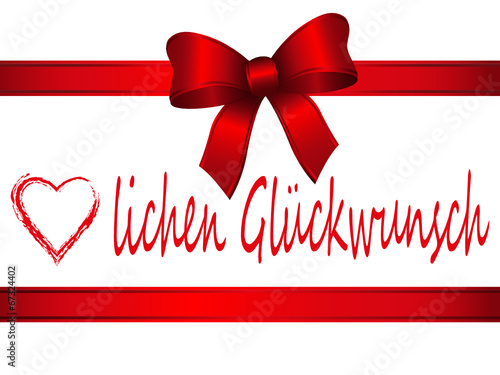 herzlichen glückwunsch,geschenkschleife,beglückwünschen,schleife