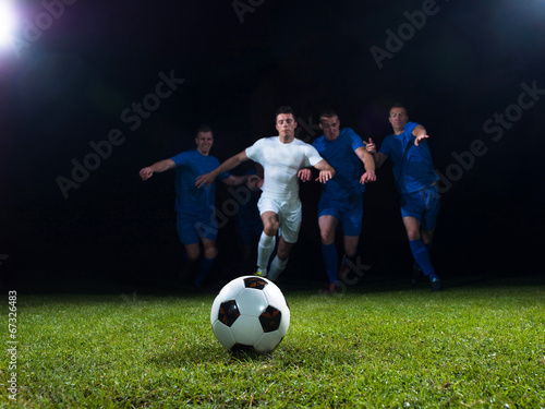 soccer players duel © .shock
