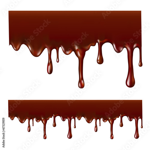 10 Melted chocolate.