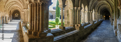 Gothic cloister photo