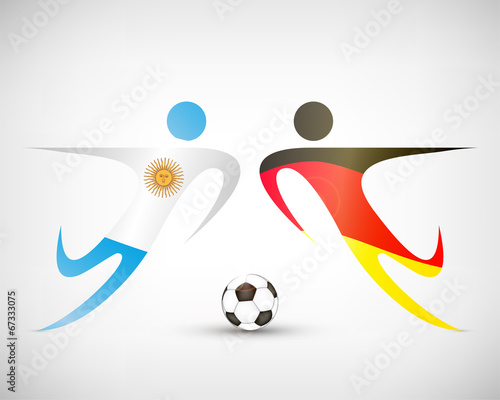 Fußball - Deutschland gegen Argentinien