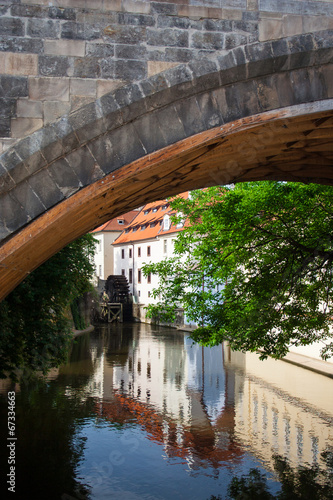 Watermill, Prague, Charles Bridge