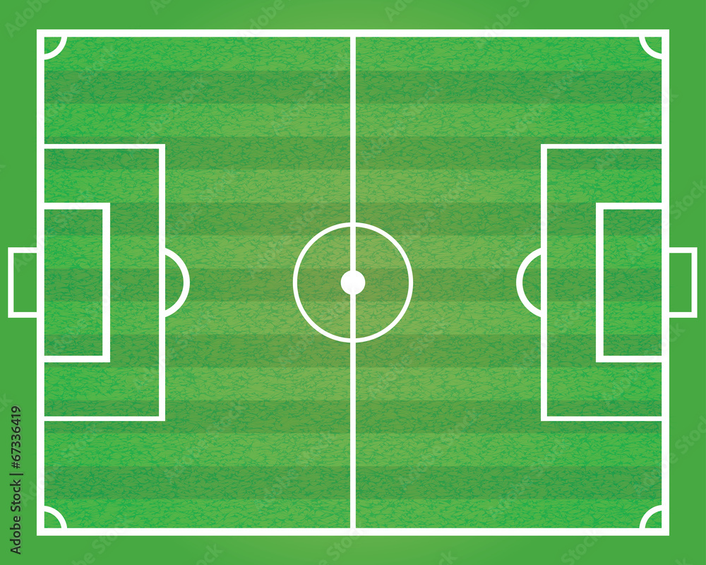 Fototapeta premium Soccer field .