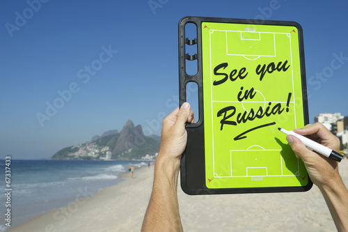 See You In Russia Soccer Football Tactics