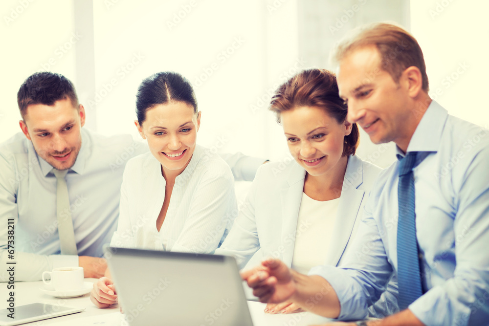 business team having discussion in office business team having discussion in office