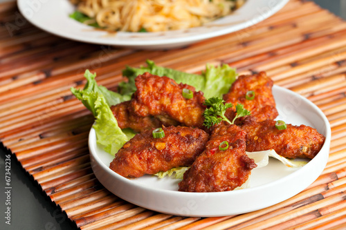 Thai Spicy Chicken Wings
