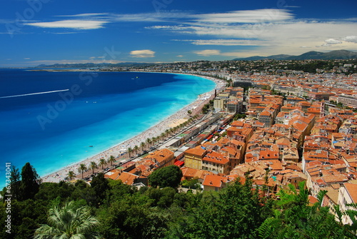 sillon face à la promenade des anglais © Didier RITZMANN