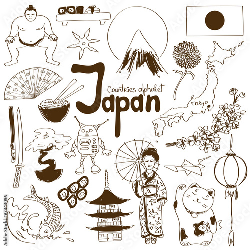 Collection of Japan icons
