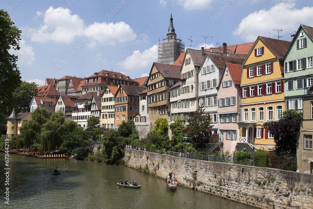 Tübingen am Neckarufer